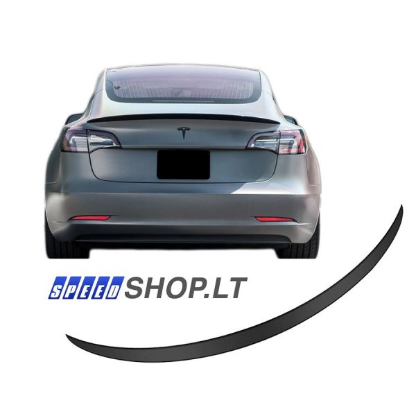 Tesla Model 3 bagažinės dangčio spoileris